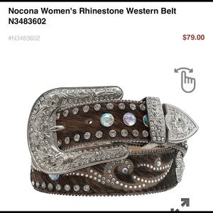 Nocona Rhinestone Belt